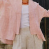 Kyoto Flow Kimono Jacket - Pink - Image 6