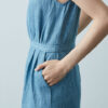 Sleeveless Denim Dress - Image 3
