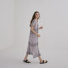 Everyday Linen Dress – Check - Image 3