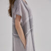 Everyday Linen Dress – Check - Image 7