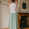 A-Line Midi Skirt – Check - Image 4