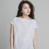 Bow-Neck Top – Continuous Motif - Image 3