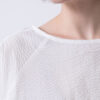 Drawstring Hem Top – White - Image 8