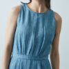 Sleeveless Denim Dress - Image 2