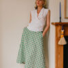 A-Line Midi Skirt – Check - Image 5