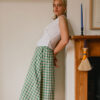 A-Line Midi Skirt – Check - Image 9