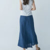 Mermaid Flare Skirt – Mineral Blue - Image 7