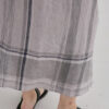 Wrap Layered Skirt – Check - Image 7