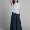 Bow-Neck Top – Continuous Motif - Image 4