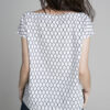 Bow-Neck Top – Continuous Motif - Image 7