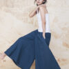 Classic wide leg trousers - Turquoise - Image 3