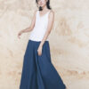 Classic wide leg trousers - Turquoise - Image 5