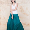 Classic wide leg trousers - Turquoise