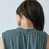 Viscose V-Neck Vest – Moss Green - Image 6