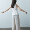 Cross-Front Vest – White - Image 6