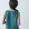 Summer Cropped Vest – Jade Green - Image 5