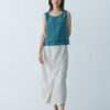 Summer Cropped Vest – Jade Green - Image 2
