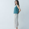 Summer Cropped Vest – Jade Green - Image 6