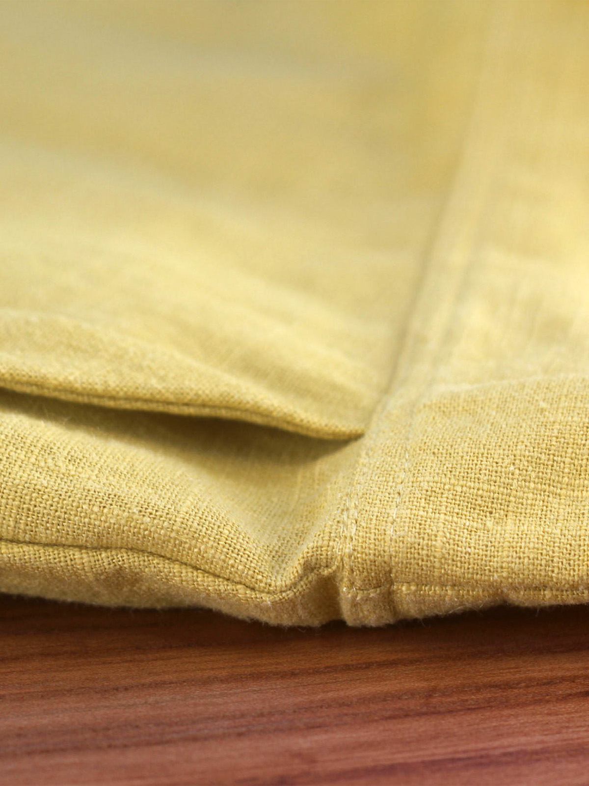 A-Line Midi Skirt – Yellow - Image 7