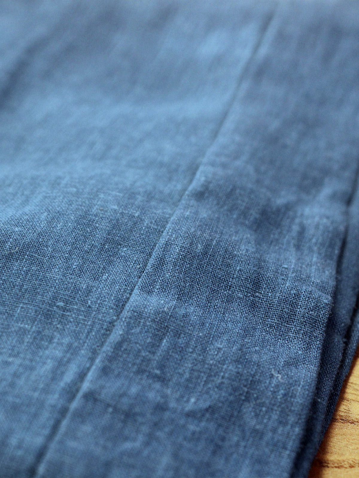 Classic wide leg trousers - Blue - Image 3