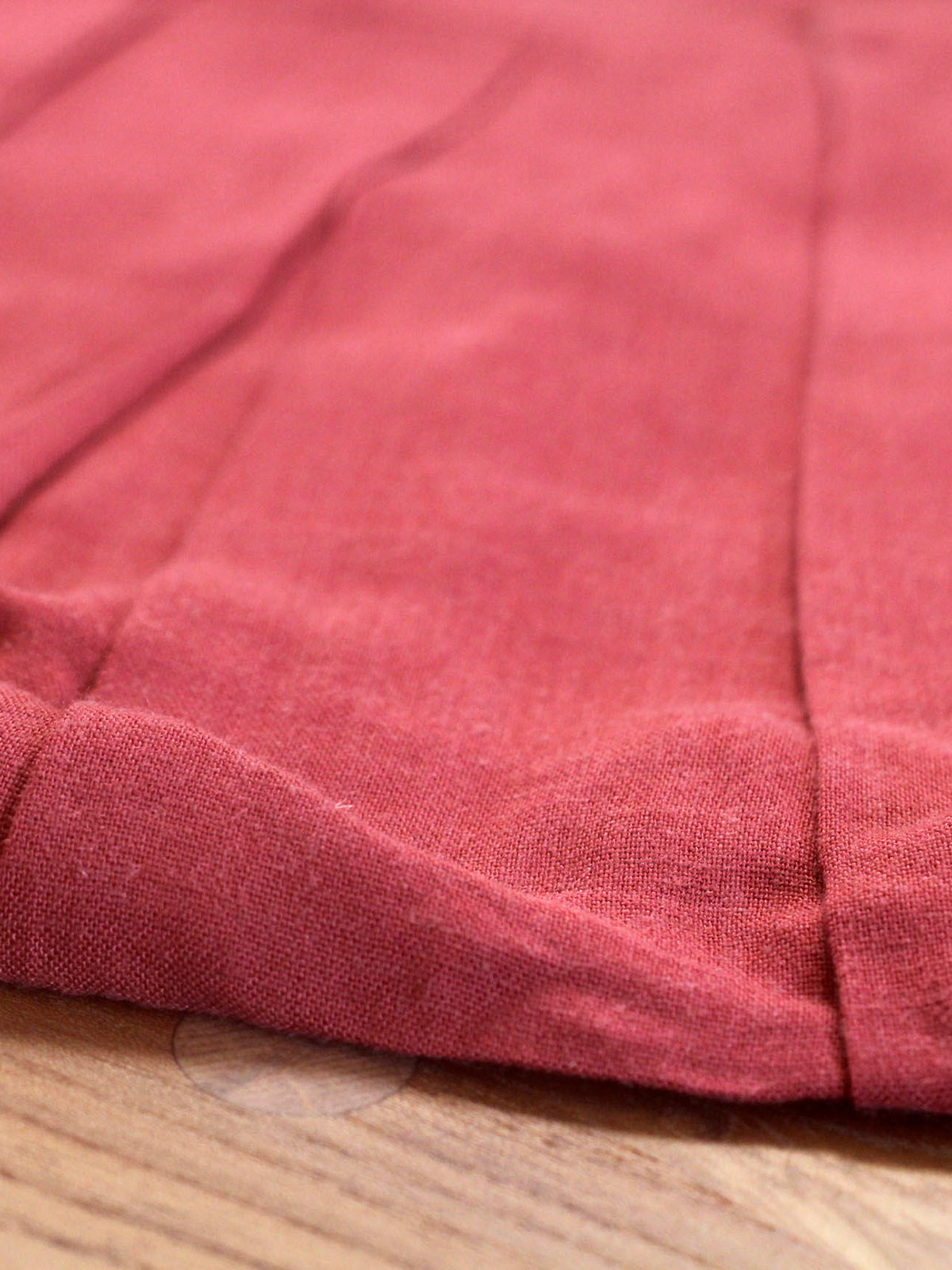 Pleated Vest Top – Red - Image 6