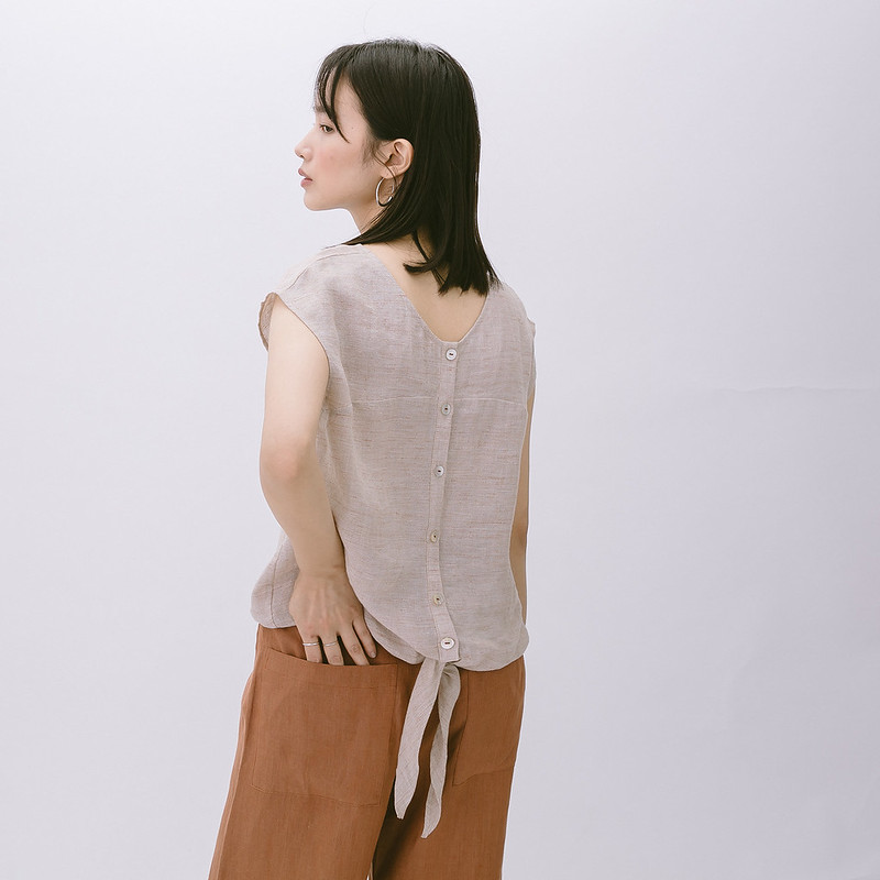 Tailored Wide-Leg Trousers – Terracotta - Image 4