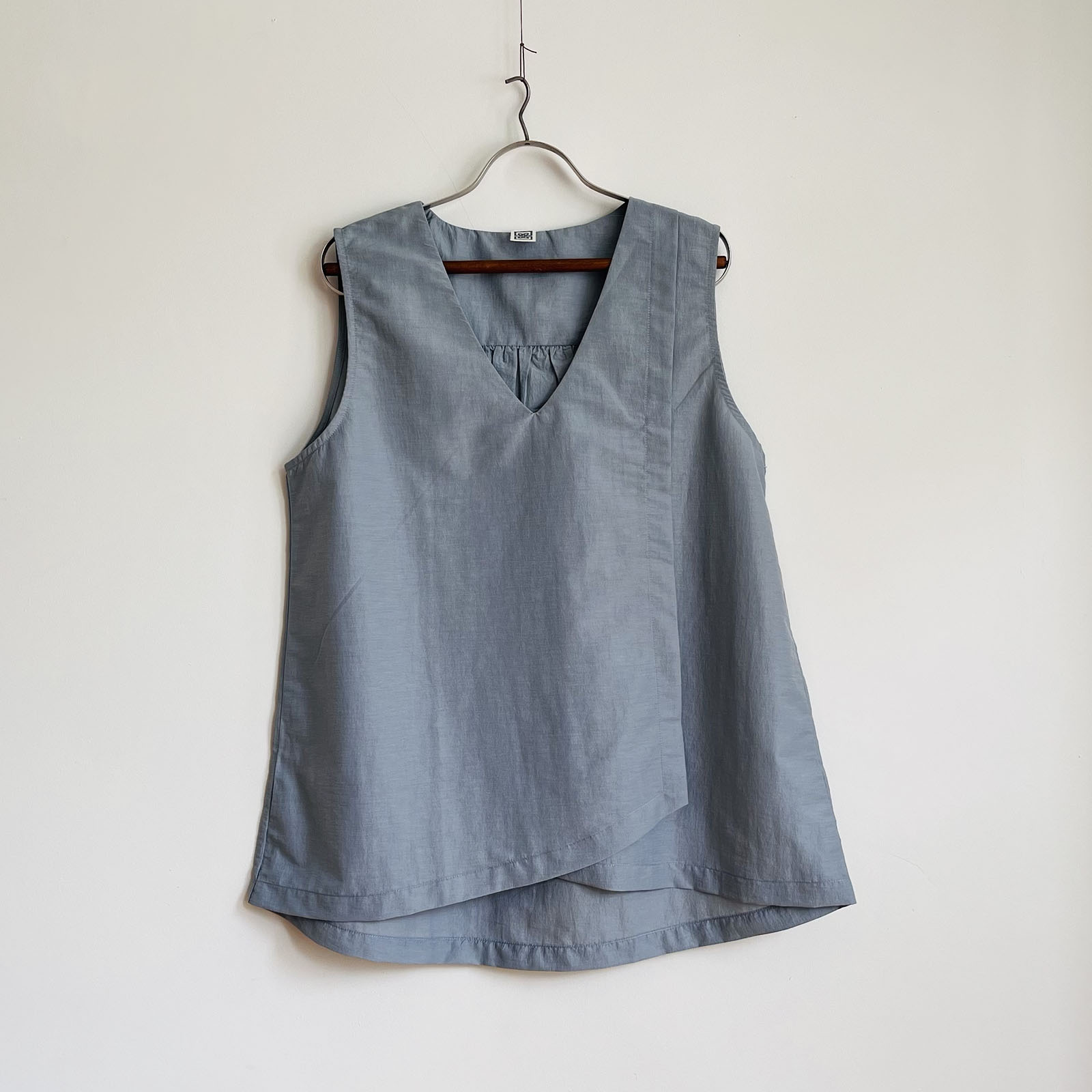 Deep V-Neck Vest – Cool Blue - Image 7