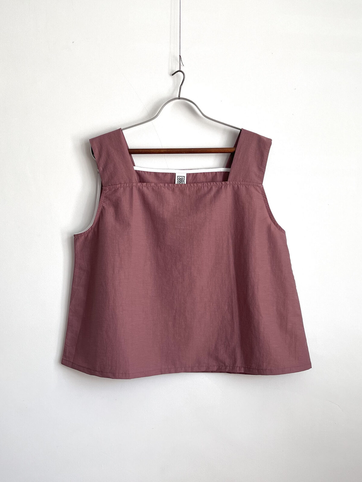 Square-Neck Vest - Warm Clay