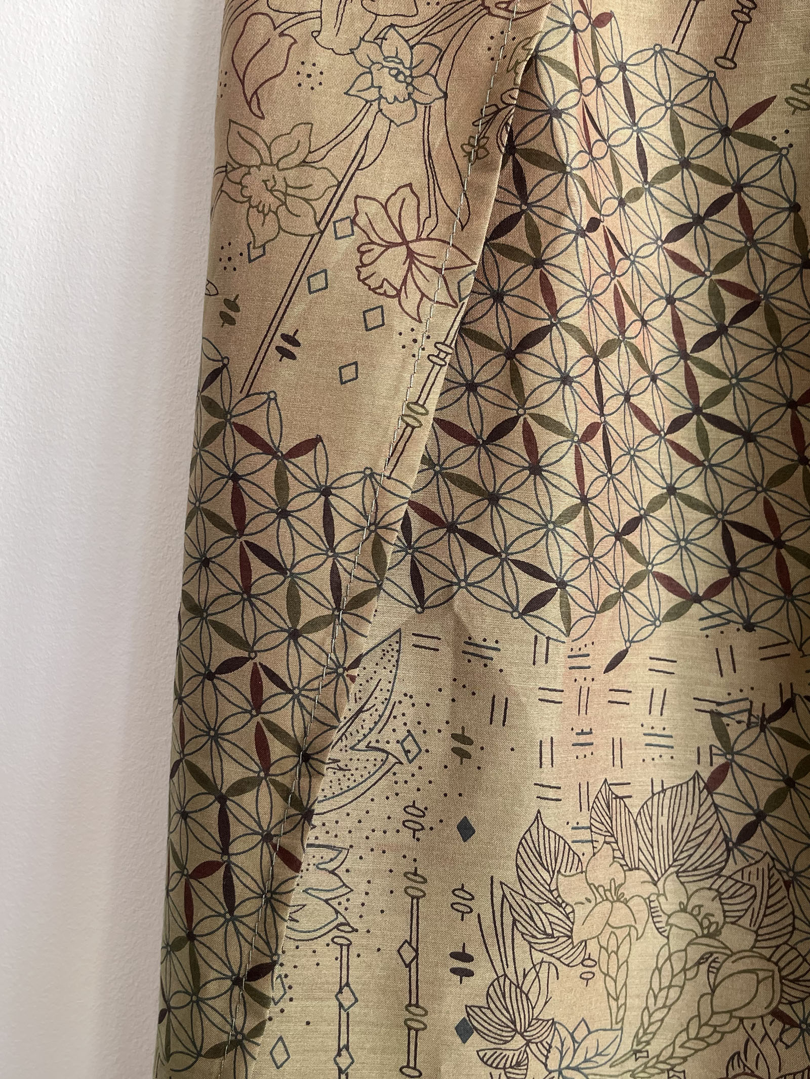 Wrap Layered Skirt – Print (M/L) - Image 2